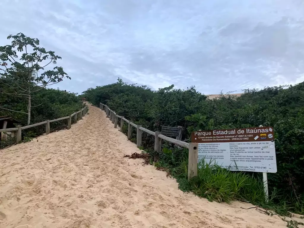 Praia de Itaúnas, conceição da barra 