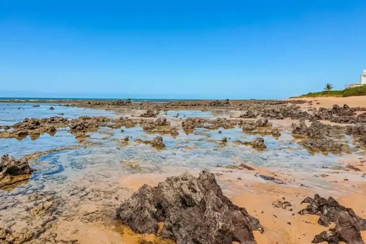 Praia dos Castelhanos em Anchieta: piscinas naturais e estrutura